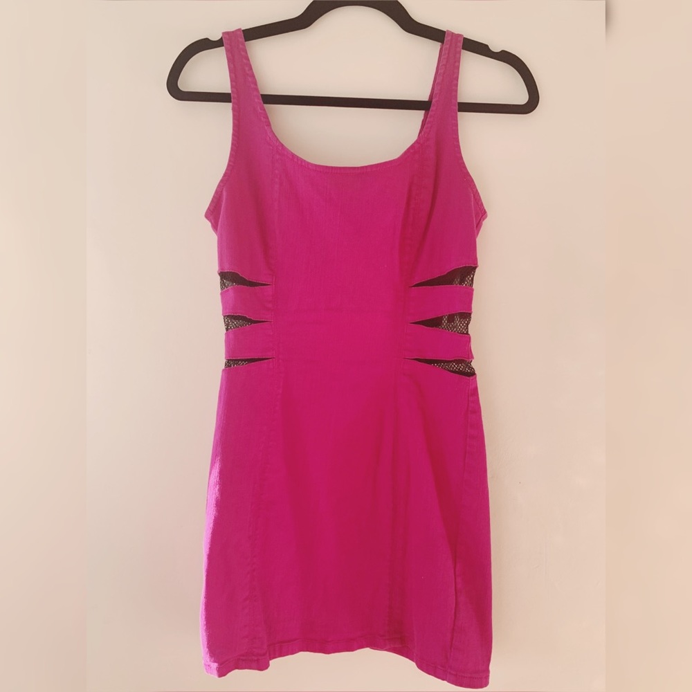 Beer colored Jean Dress
